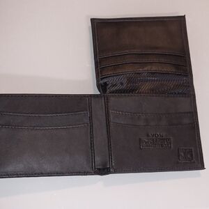 Avon Dark Leather Men's Wallet
